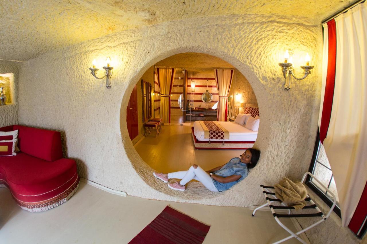 Hezen Cave Hotel Ortahisar Bagian luar foto