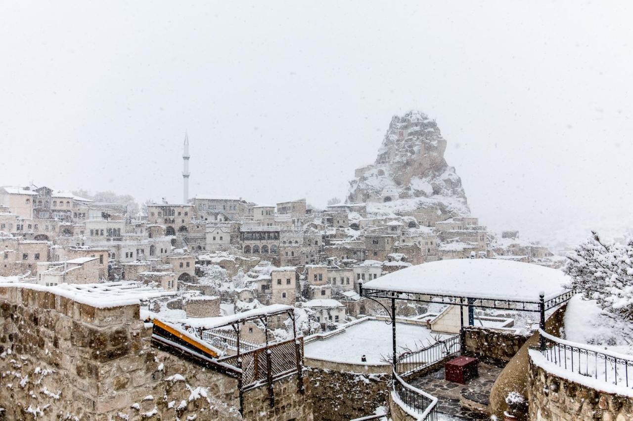 Hezen Cave Hotel Ortahisar Bagian luar foto