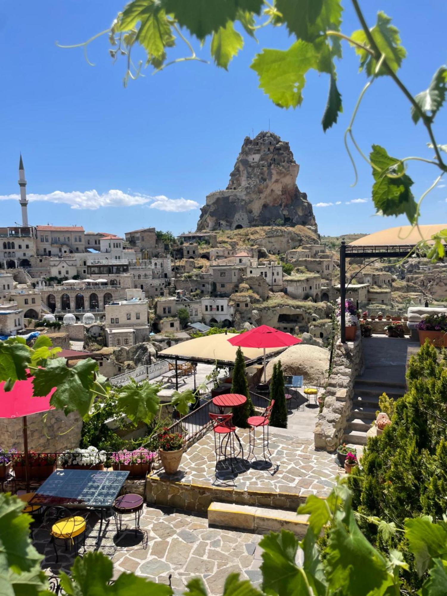 Hezen Cave Hotel Ortahisar Bagian luar foto