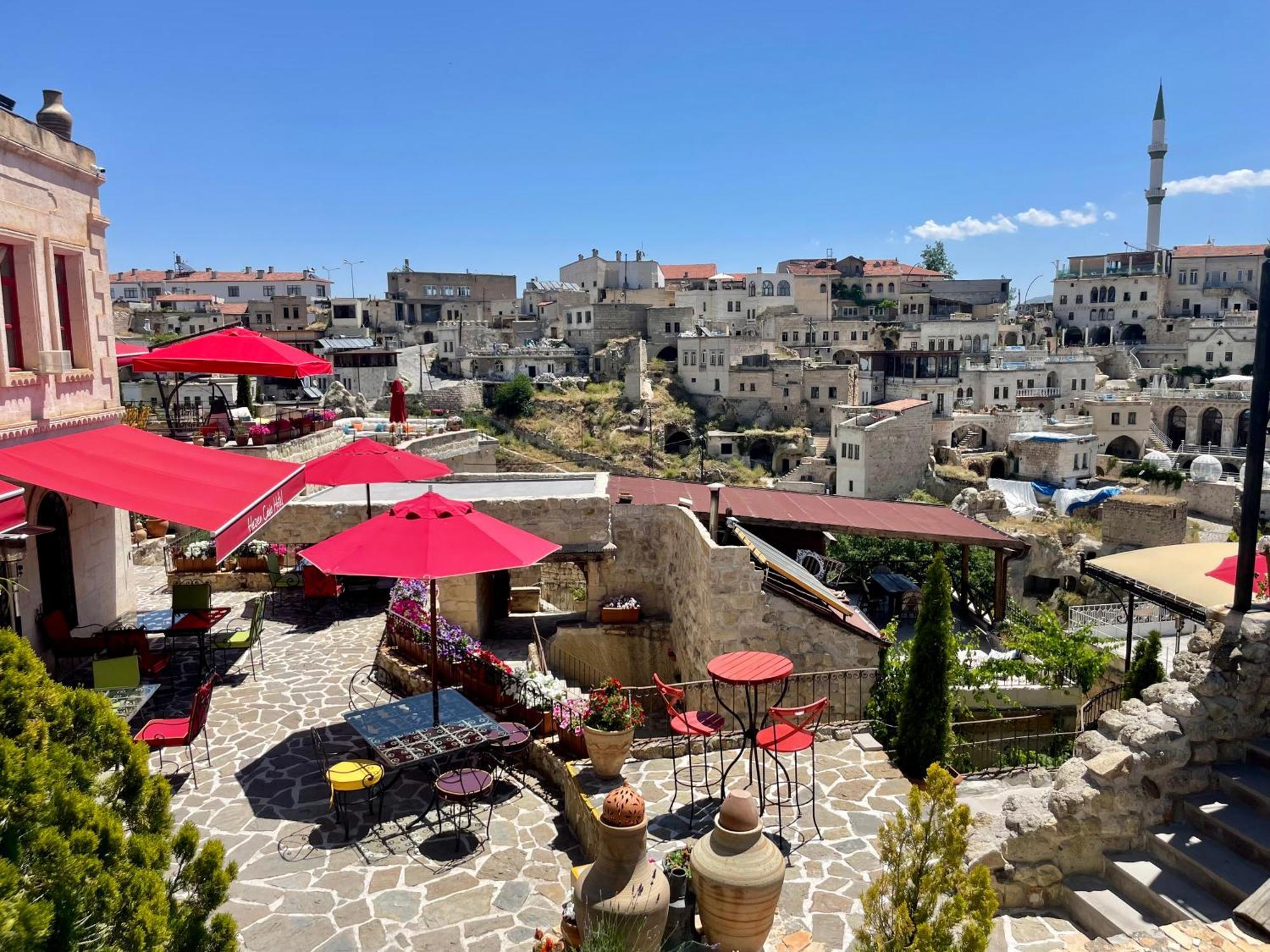 Hezen Cave Hotel Ortahisar Bagian luar foto